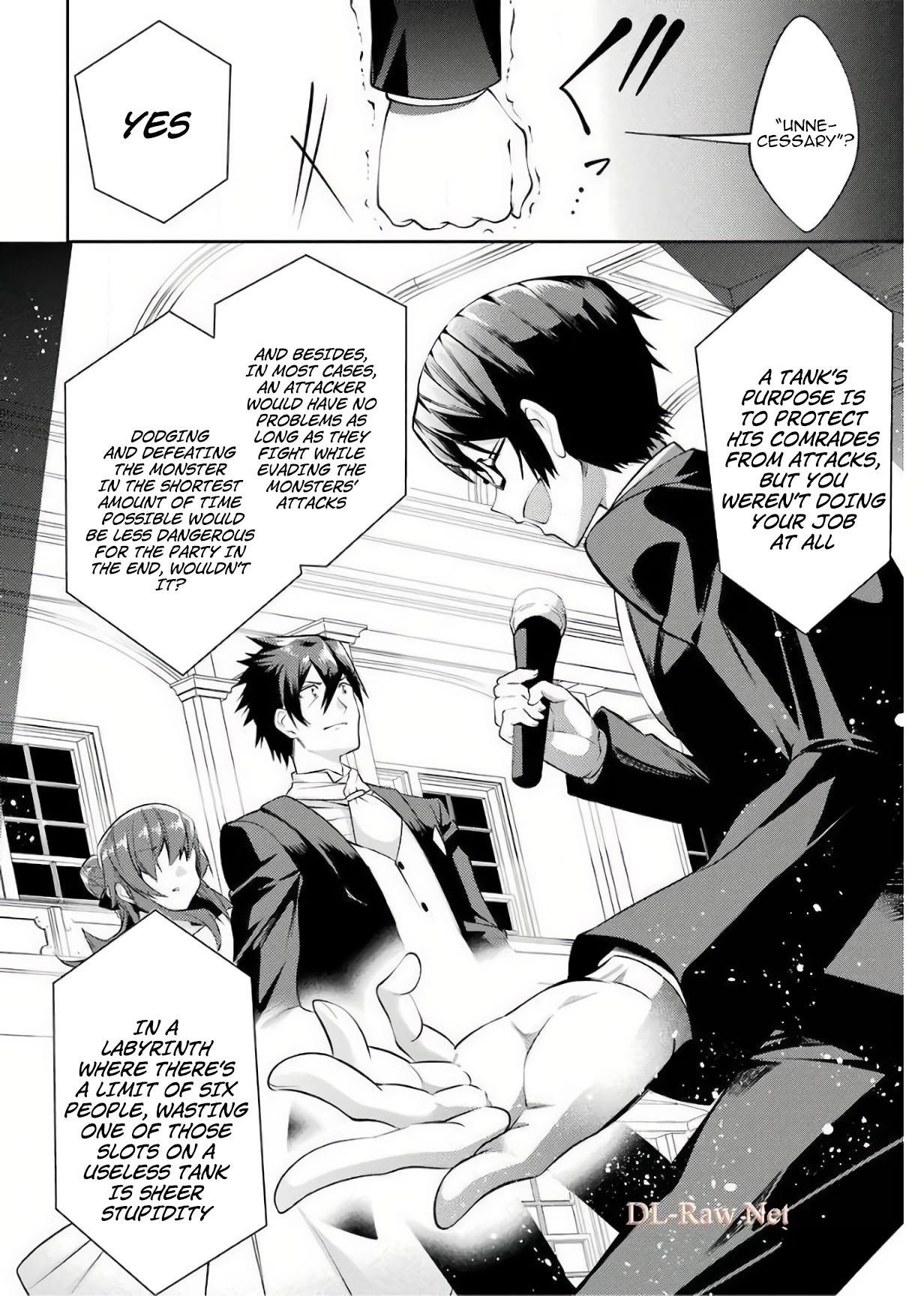 The Labyrinth Raids Of The Ultimate Tank ~The Tank Possessing A Rare 9,999 Endurance Skill Was Expelled From The Hero Party~ Chapter 13 - Page 28 in English