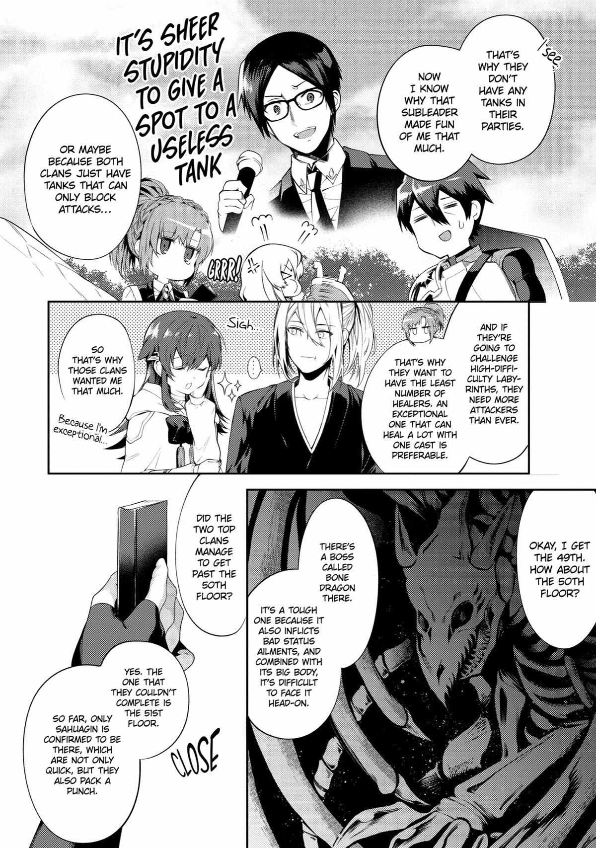 The Labyrinth Raids Of The Ultimate Tank ~The Tank Possessing A Rare 9,999 Endurance Skill Was Expelled From The Hero Party~ Chapter 14 - Page 22 in English