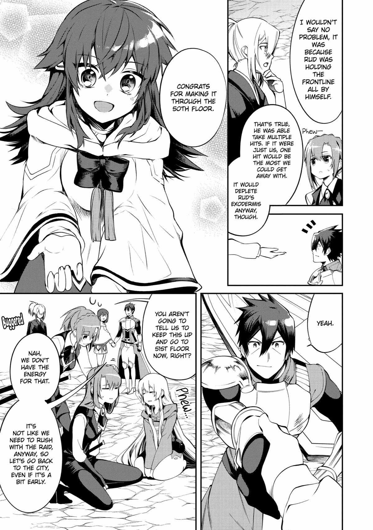 The Labyrinth Raids Of The Ultimate Tank ~The Tank Possessing A Rare 9,999 Endurance Skill Was Expelled From The Hero Party~ Chapter 15 - Page 40 in English