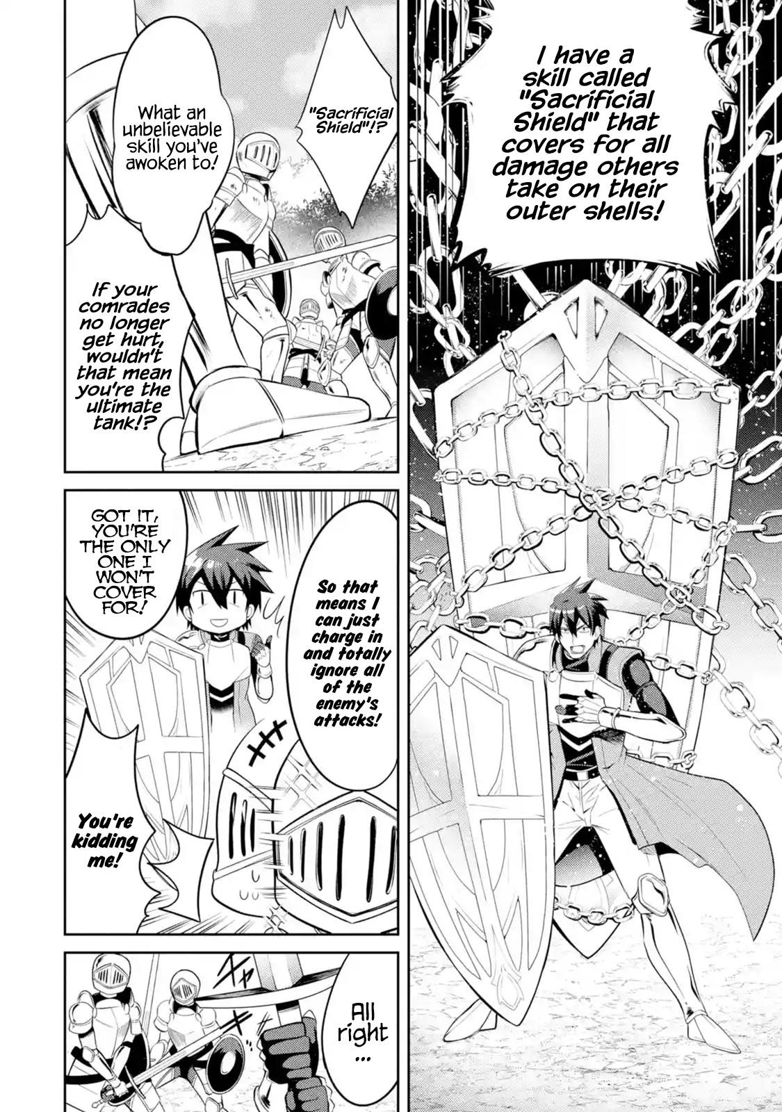 The Labyrinth Raids Of The Ultimate Tank ~The Tank Possessing A Rare 9,999 Endurance Skill Was Expelled From The Hero Party~ Chapter 6.2 - Page 6 in English