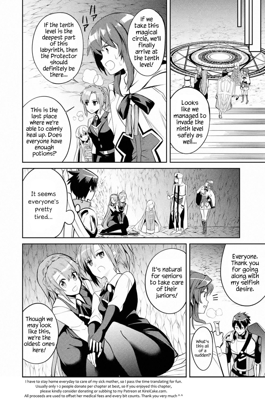 The Labyrinth Raids Of The Ultimate Tank ~The Tank Possessing A Rare 9,999 Endurance Skill Was Expelled From The Hero Party~ Chapter 9.3 - Page 10 in English