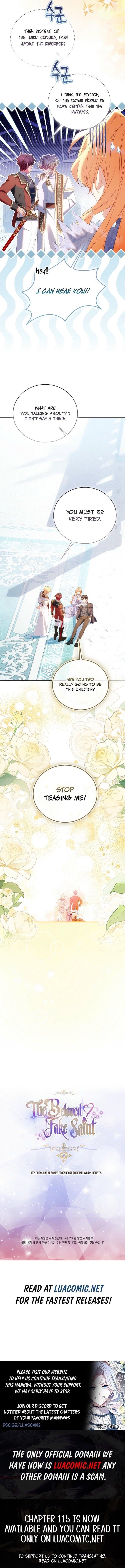 I’M A Fake Saintess But The Gods Are Obsessed Chapter 111 - Page 13 in English