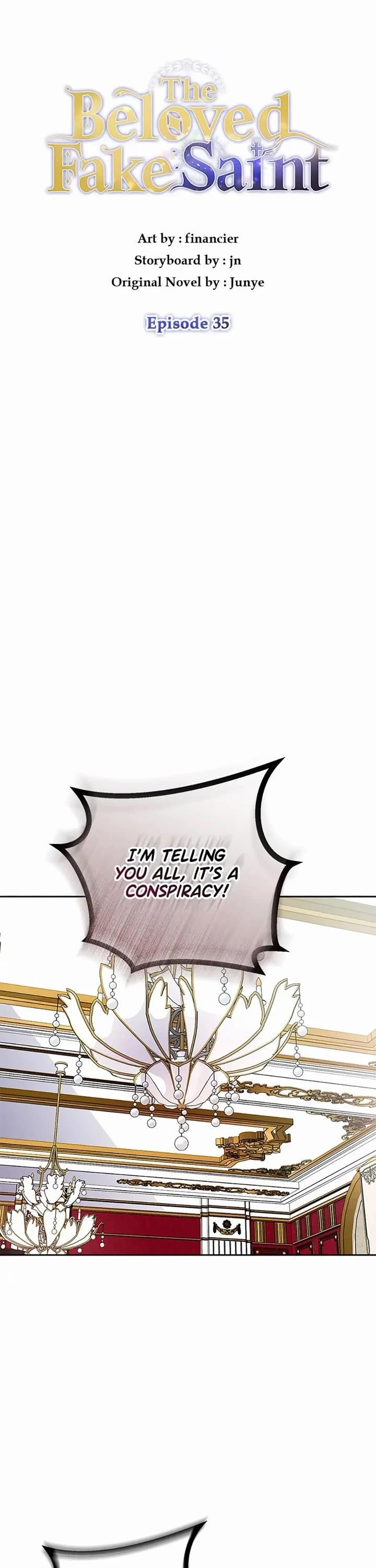 I’M A Fake Saintess But The Gods Are Obsessed Chapter 35 - Page 3 in English