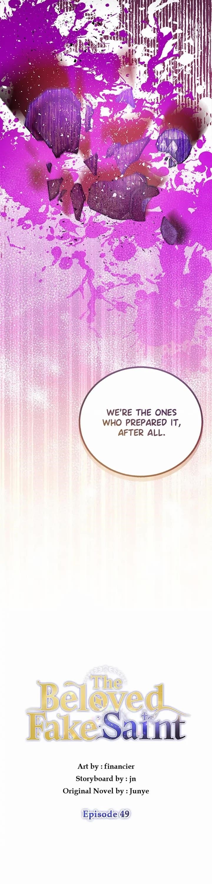 I’M A Fake Saintess But The Gods Are Obsessed Chapter 49 - Page 8 in English