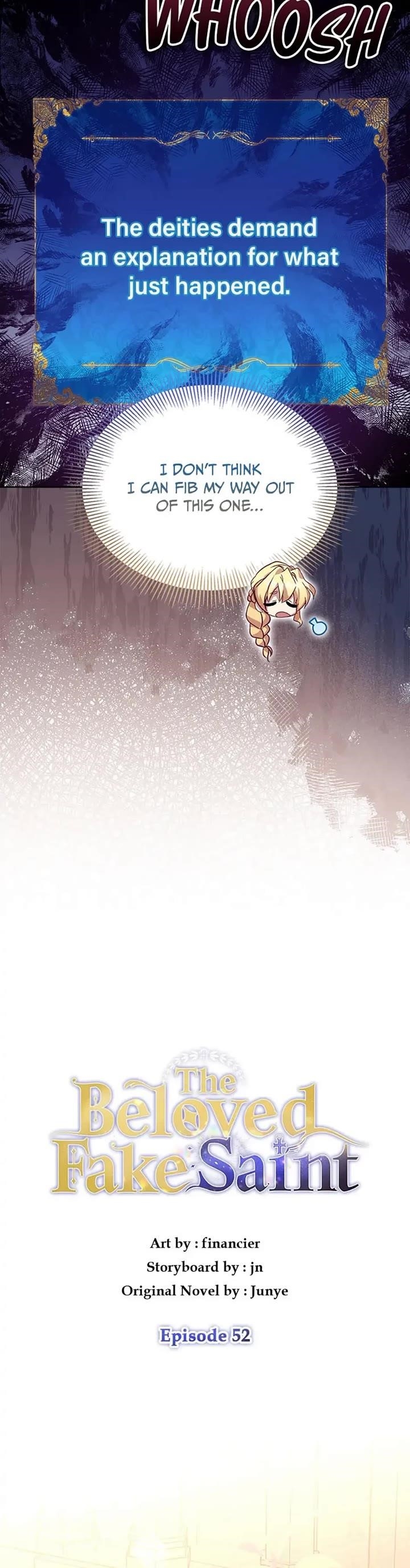 I’M A Fake Saintess But The Gods Are Obsessed Chapter 52 - Page 25 in English