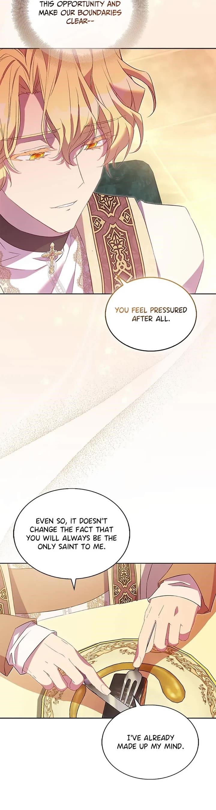 I’M A Fake Saintess But The Gods Are Obsessed Chapter 70 - Page 25 in English