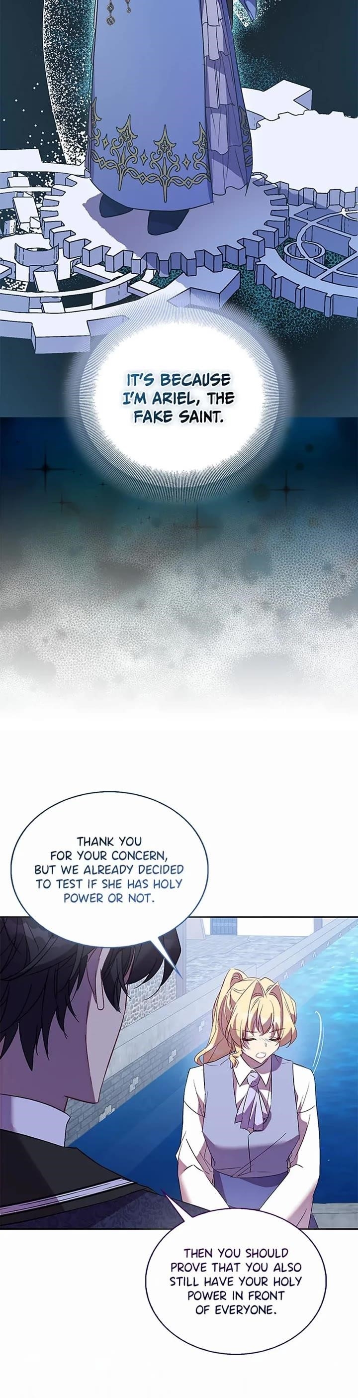 I’M A Fake Saintess But The Gods Are Obsessed Chapter 71 - Page 34 in English