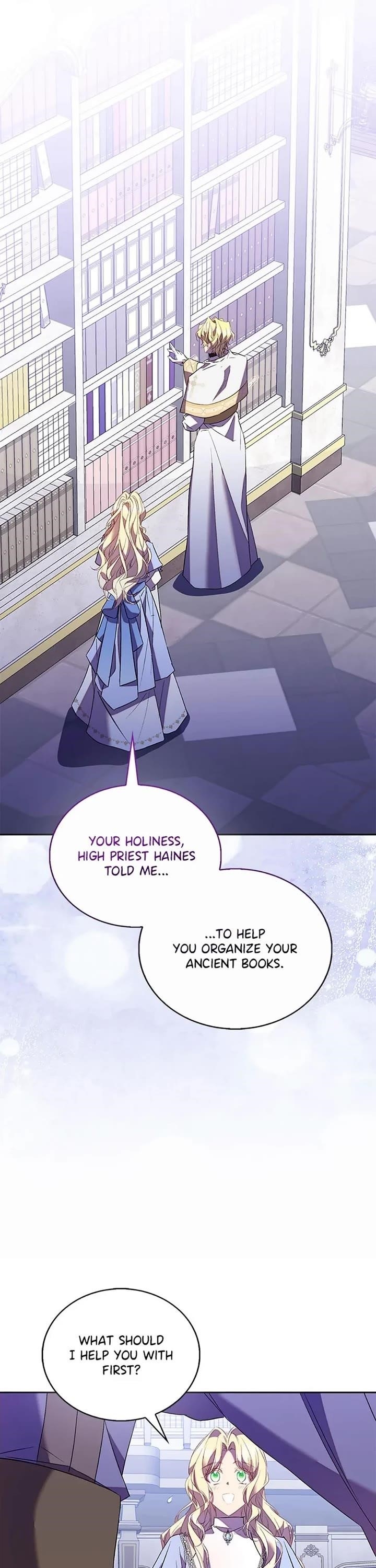 I’M A Fake Saintess But The Gods Are Obsessed Chapter 71 - Page 43 in English