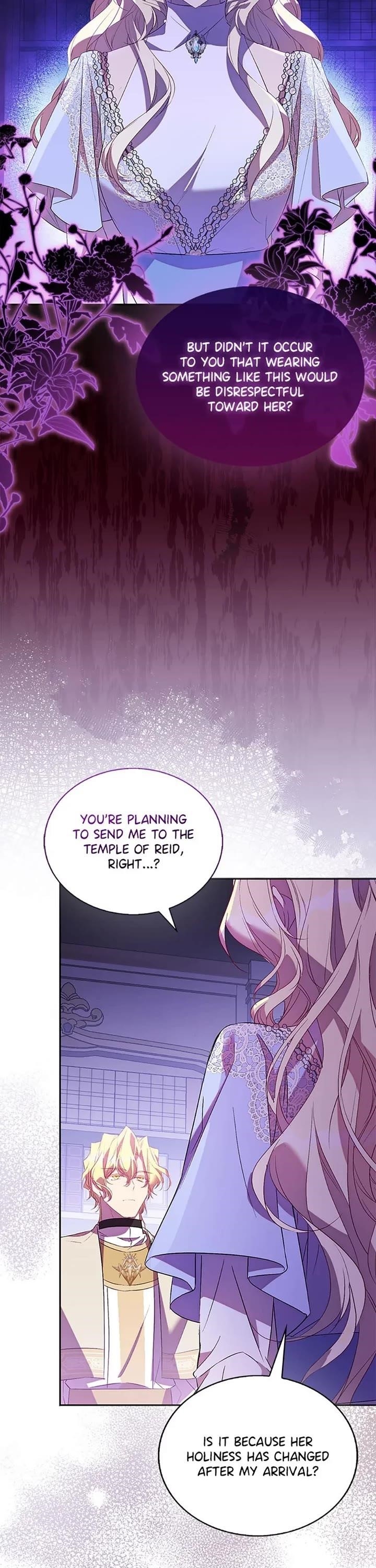 I’M A Fake Saintess But The Gods Are Obsessed Chapter 71 - Page 46 in English