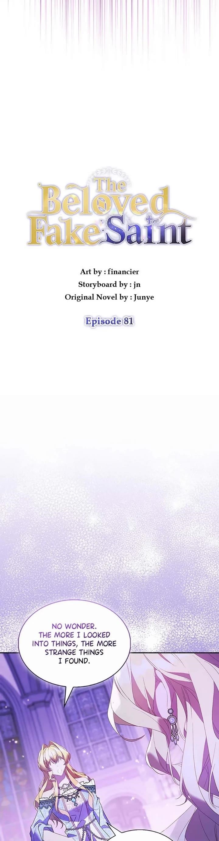 I’M A Fake Saintess But The Gods Are Obsessed Chapter 81 - Page 5 in English