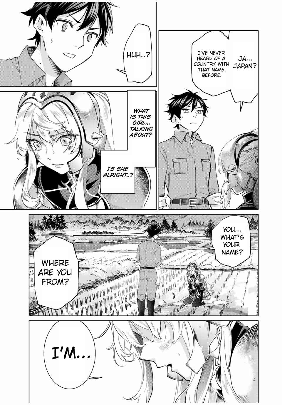 I Found a Female Knight in a Rice Field, in the Countryside They Think She’s My Wife Chapter 1 - Page 16 in English