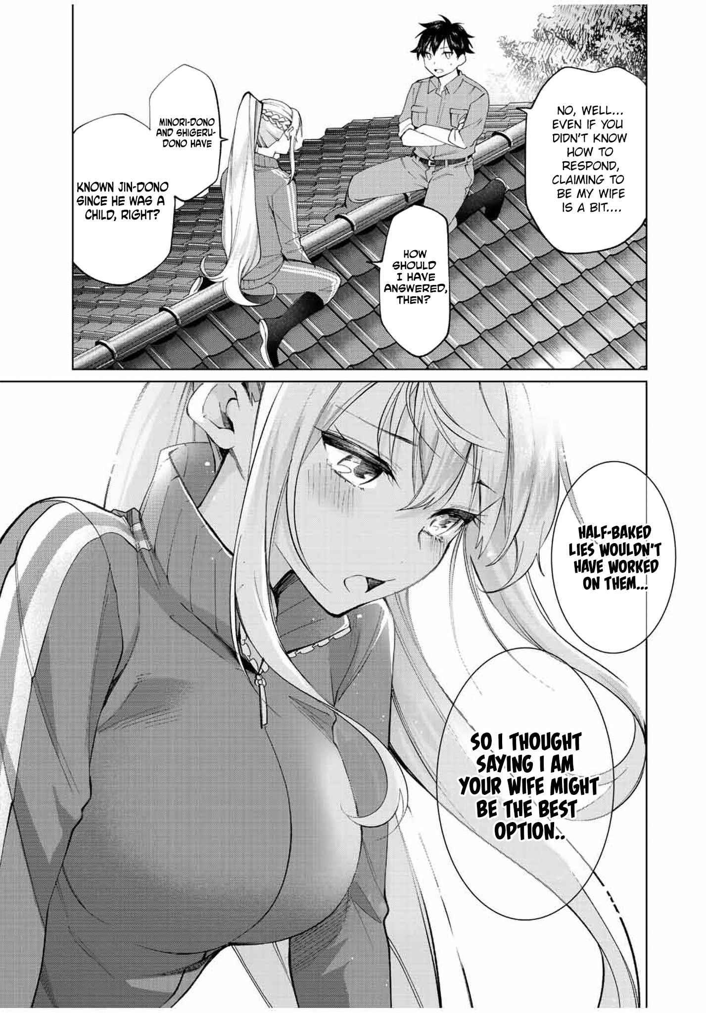 I Found a Female Knight in a Rice Field, in the Countryside They Think She’s My Wife Chapter 10 - Page 13 in English