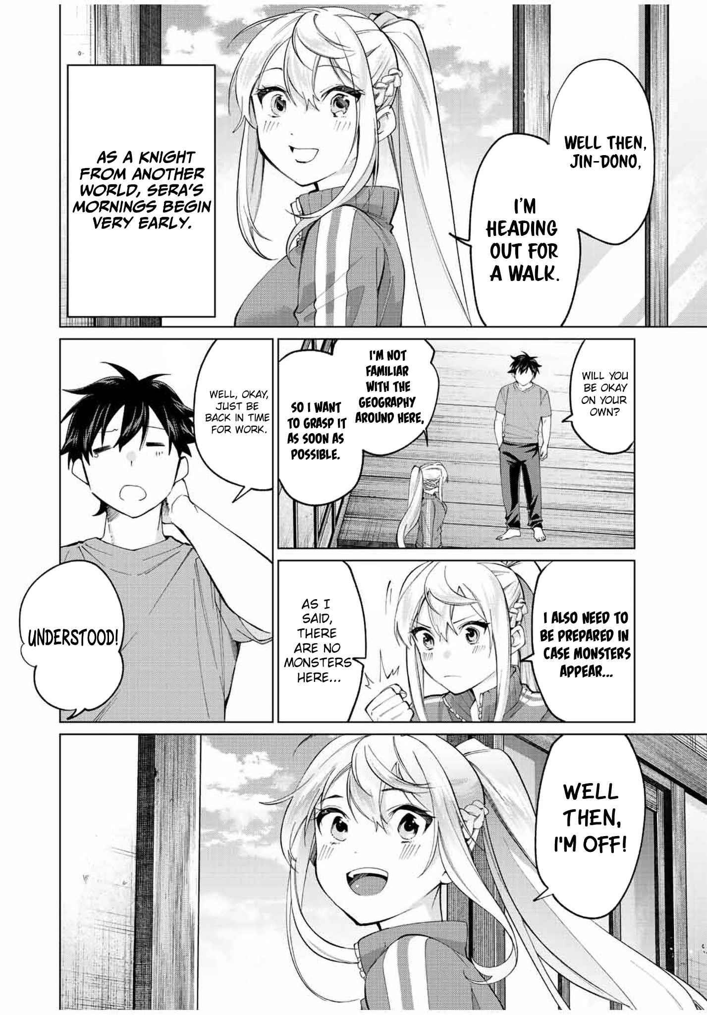 I Found a Female Knight in a Rice Field, in the Countryside They Think She’s My Wife Chapter 10 - Page 6 in English