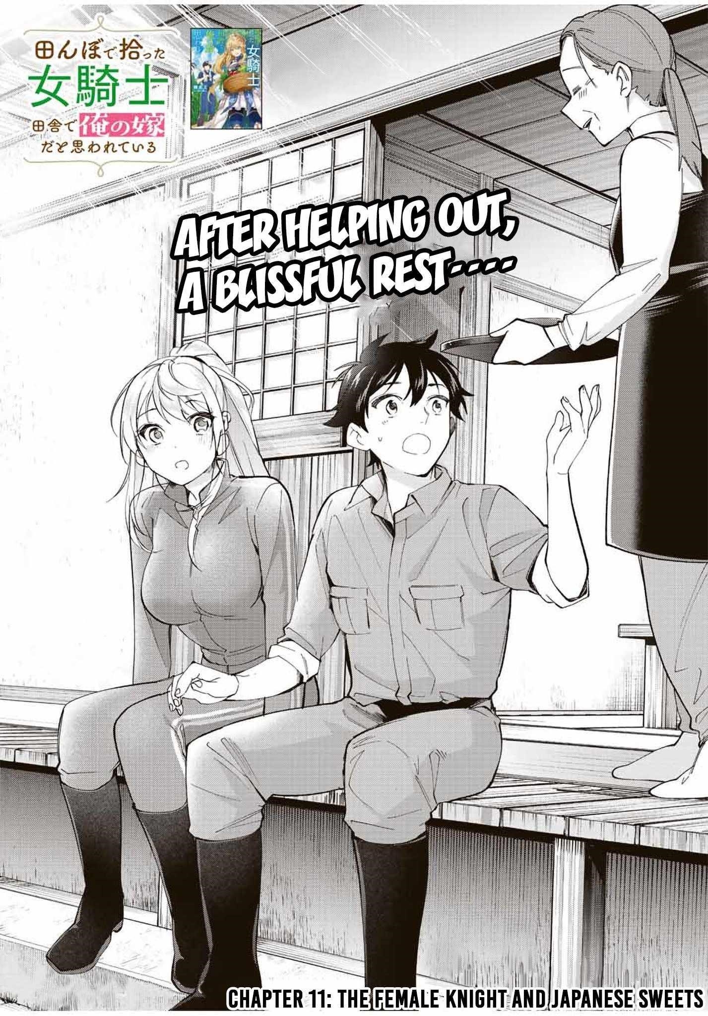 I Found a Female Knight in a Rice Field, in the Countryside They Think She’s My Wife Chapter 11 - Page 3 in English