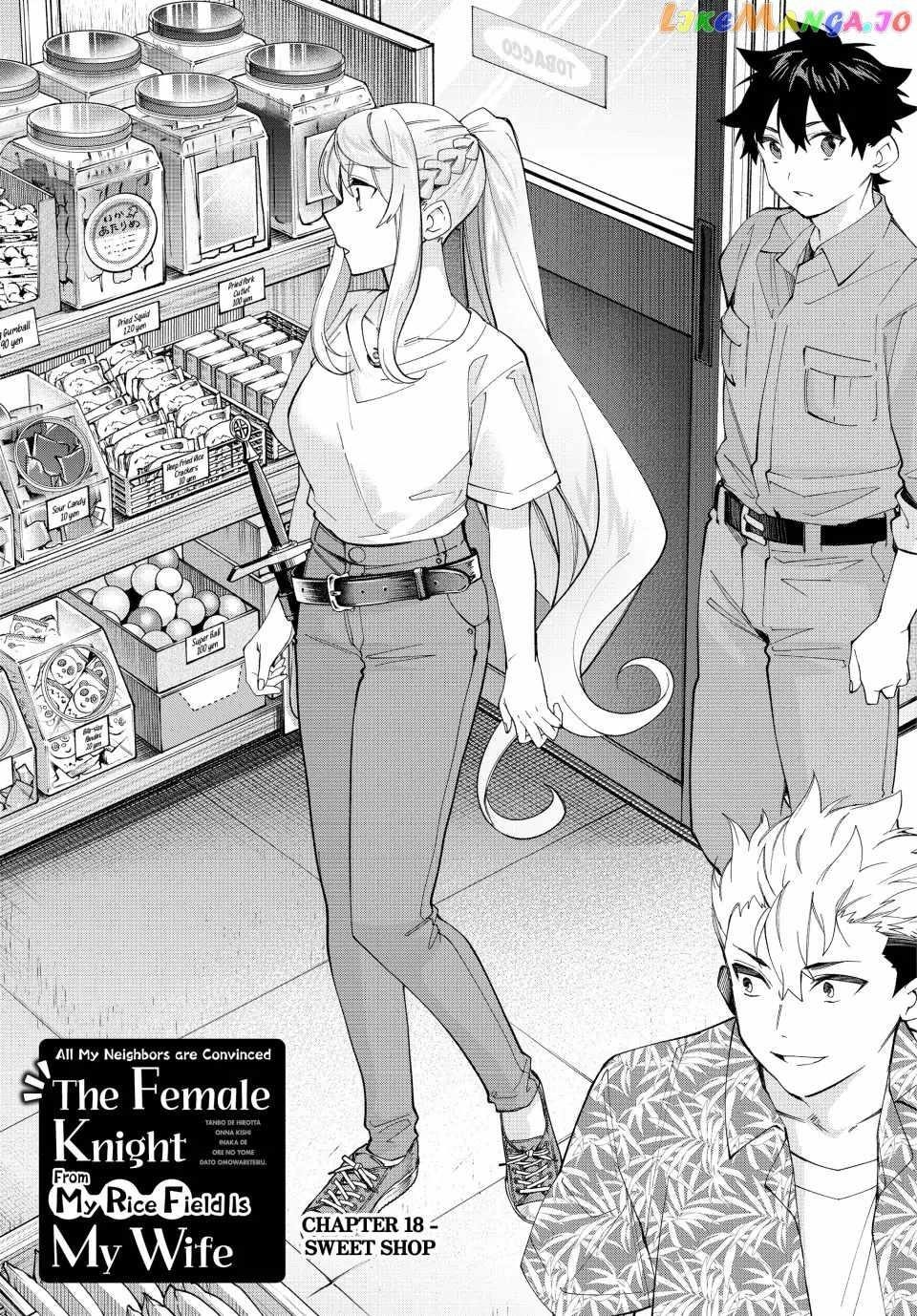 I Found a Female Knight in a Rice Field, in the Countryside They Think She’s My Wife Chapter 18 - Page 5 in English
