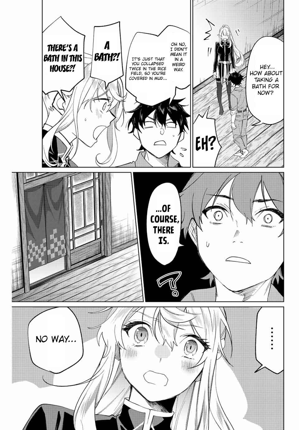 I Found a Female Knight in a Rice Field, in the Countryside They Think She’s My Wife Chapter 2 - Page 4 in English