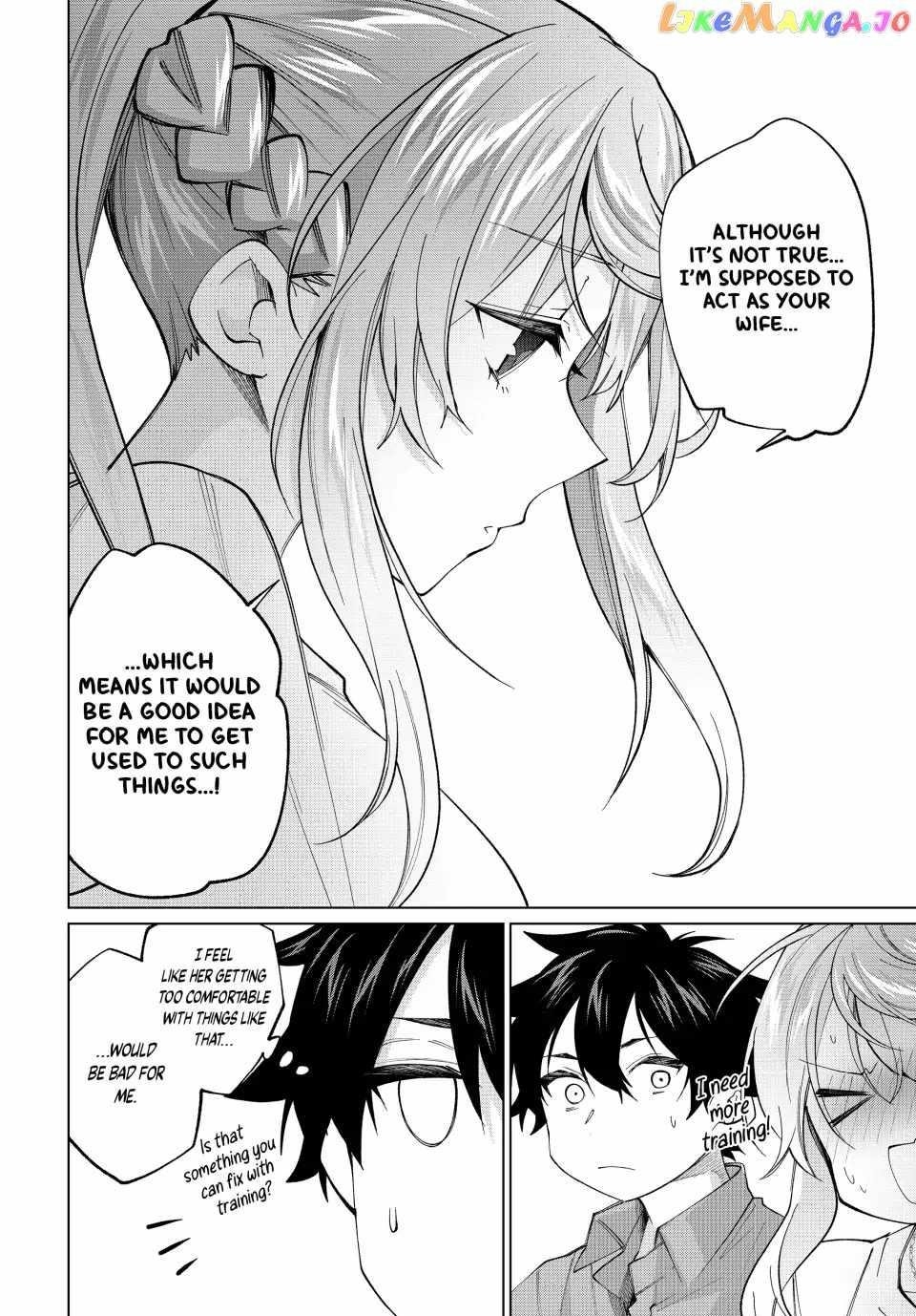 I Found a Female Knight in a Rice Field, in the Countryside They Think She’s My Wife Chapter 23 - Page 18 in English