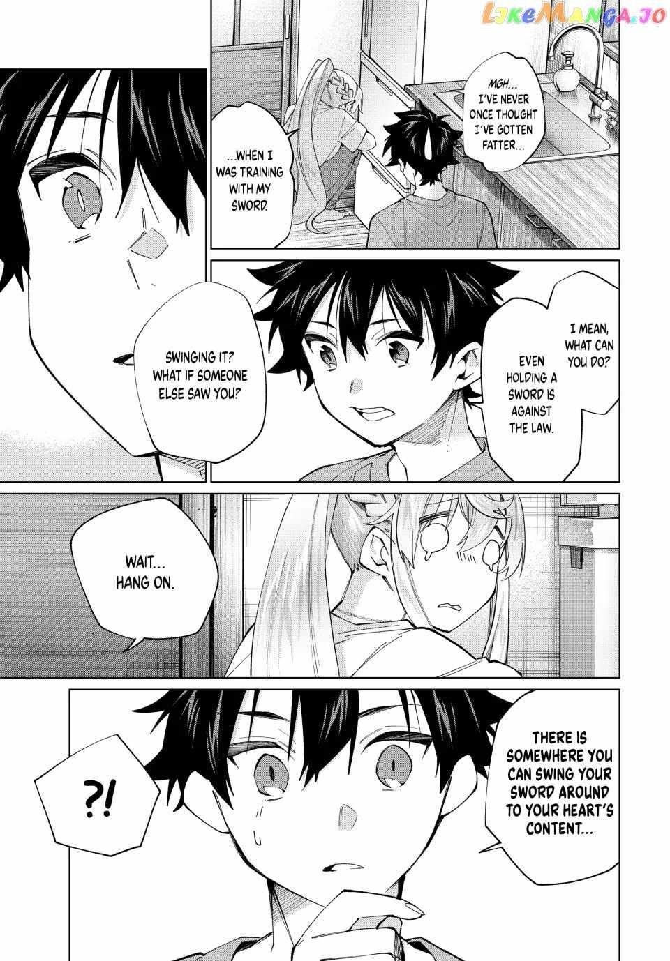I Found a Female Knight in a Rice Field, in the Countryside They Think She’s My Wife Chapter 25 - Page 13 in English