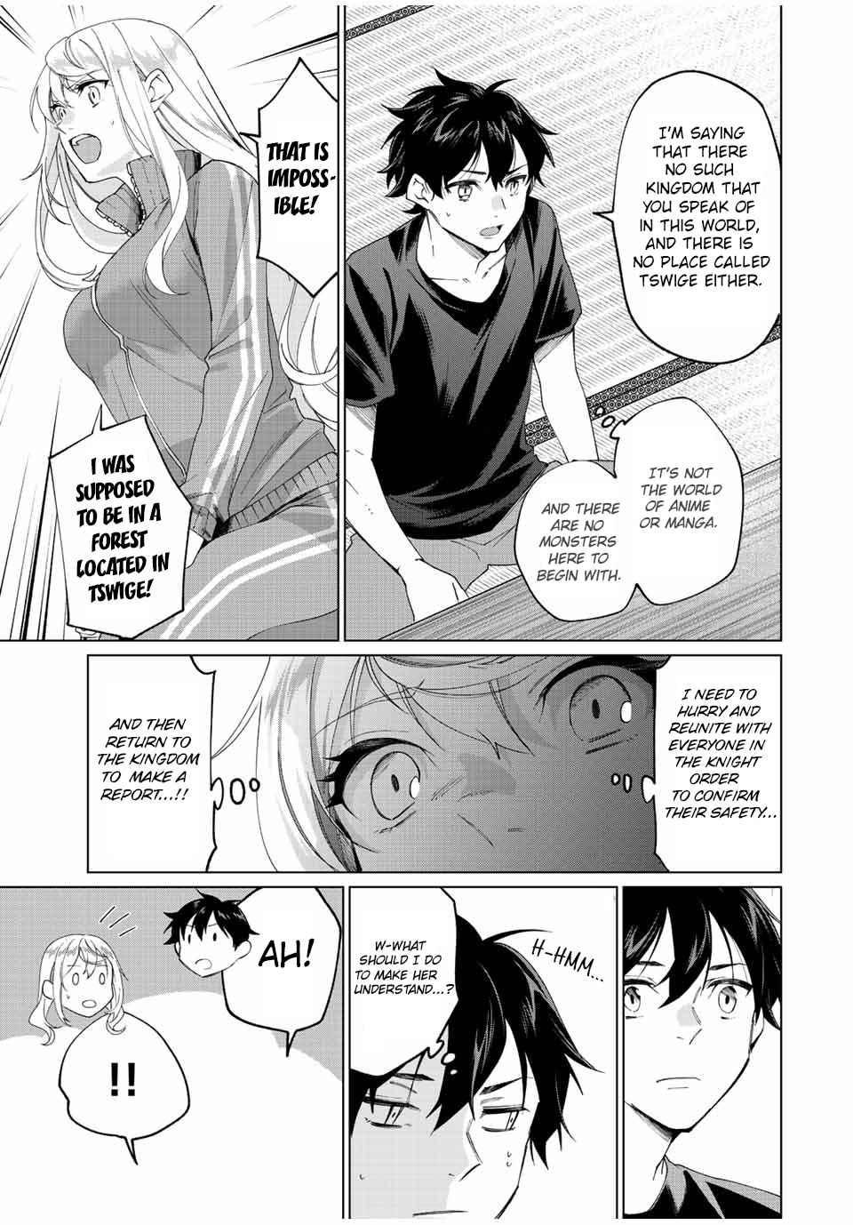 I Found a Female Knight in a Rice Field, in the Countryside They Think She’s My Wife Chapter 4 - Page 7 in English