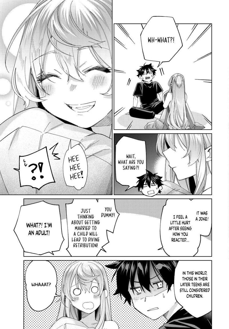 I Found a Female Knight in a Rice Field, in the Countryside They Think She’s My Wife Chapter 42 - Page 19 in English
