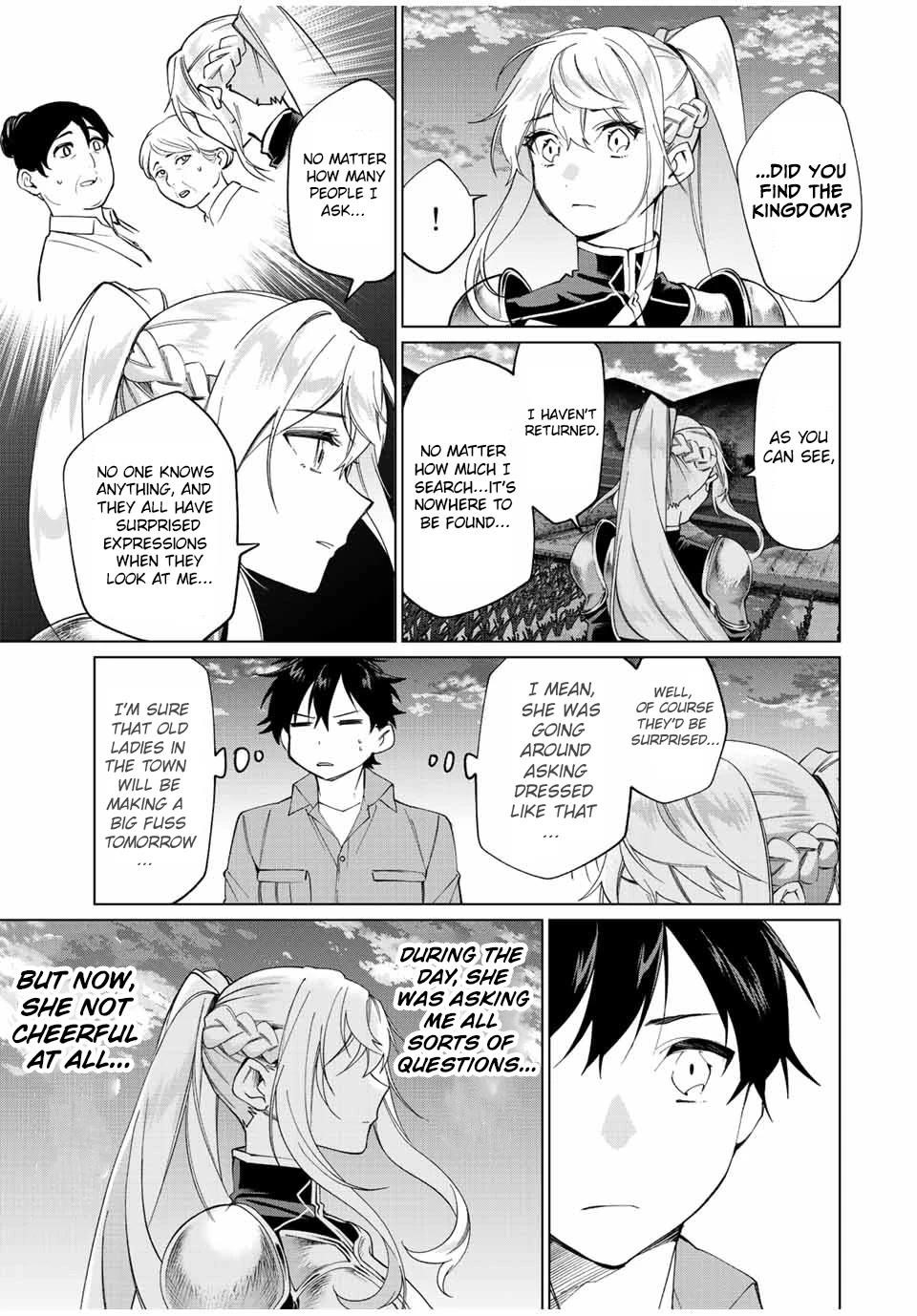 I Found a Female Knight in a Rice Field, in the Countryside They Think She’s My Wife Chapter 5 - Page 8 in English