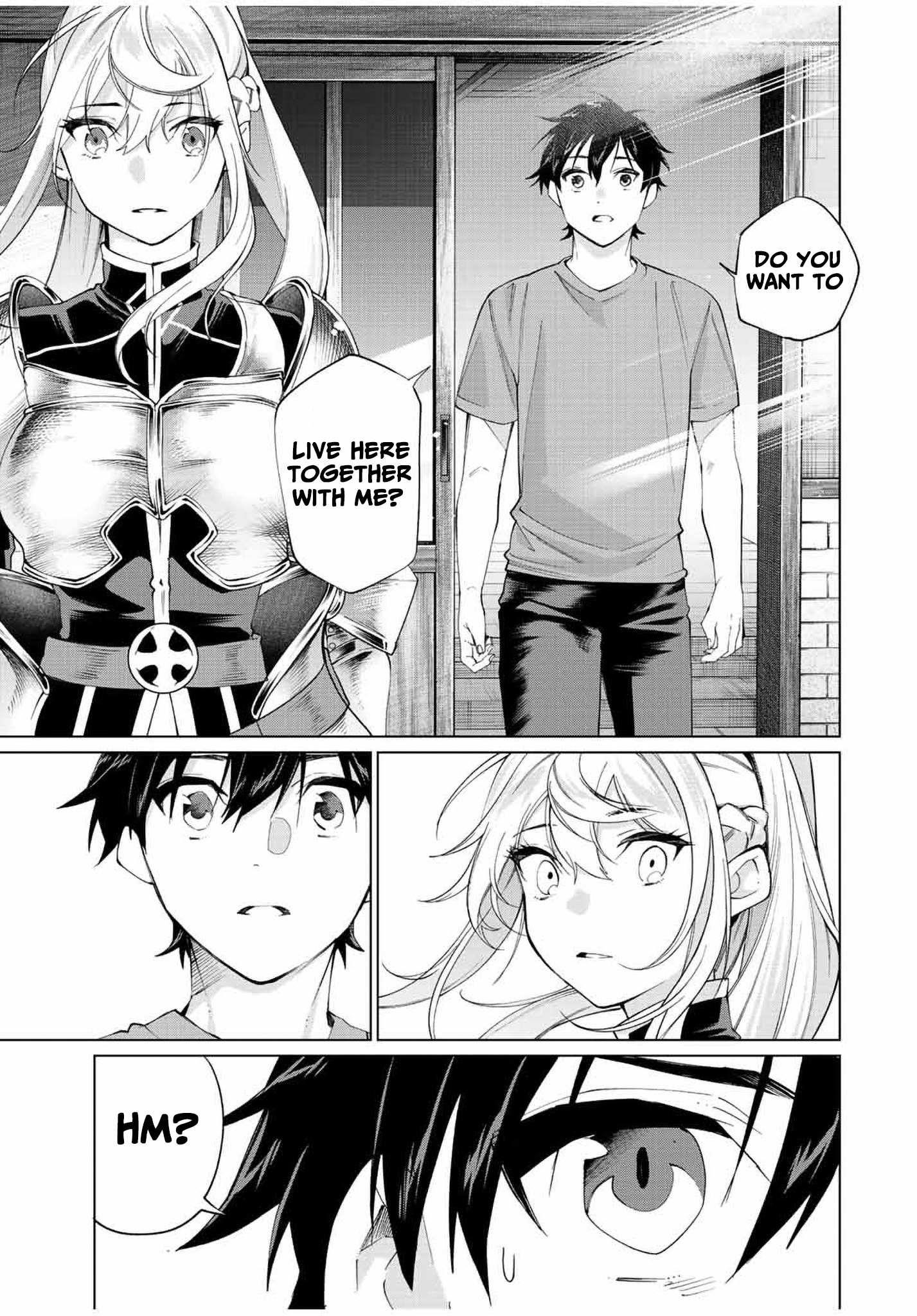 I Found a Female Knight in a Rice Field, in the Countryside They Think She’s My Wife Chapter 7 - Page 13 in English
