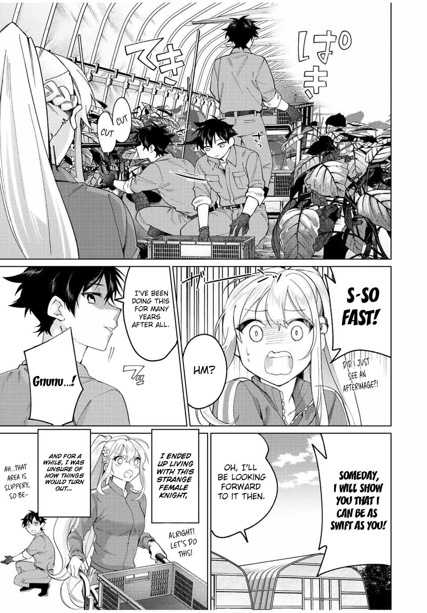 I Found a Female Knight in a Rice Field, in the Countryside They Think She’s My Wife Chapter 8 - Page 17 in English