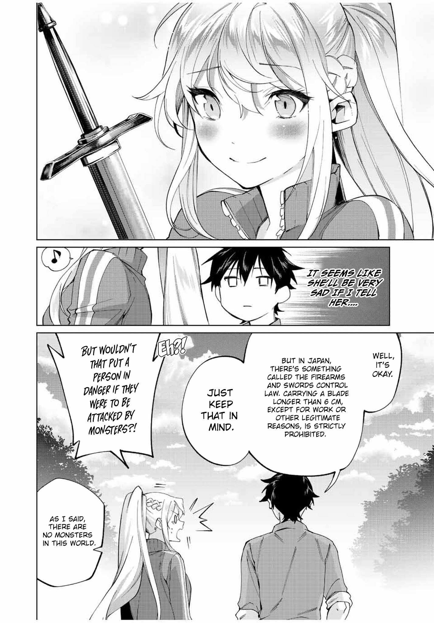 I Found a Female Knight in a Rice Field, in the Countryside They Think She’s My Wife Chapter 8 - Page 4 in English