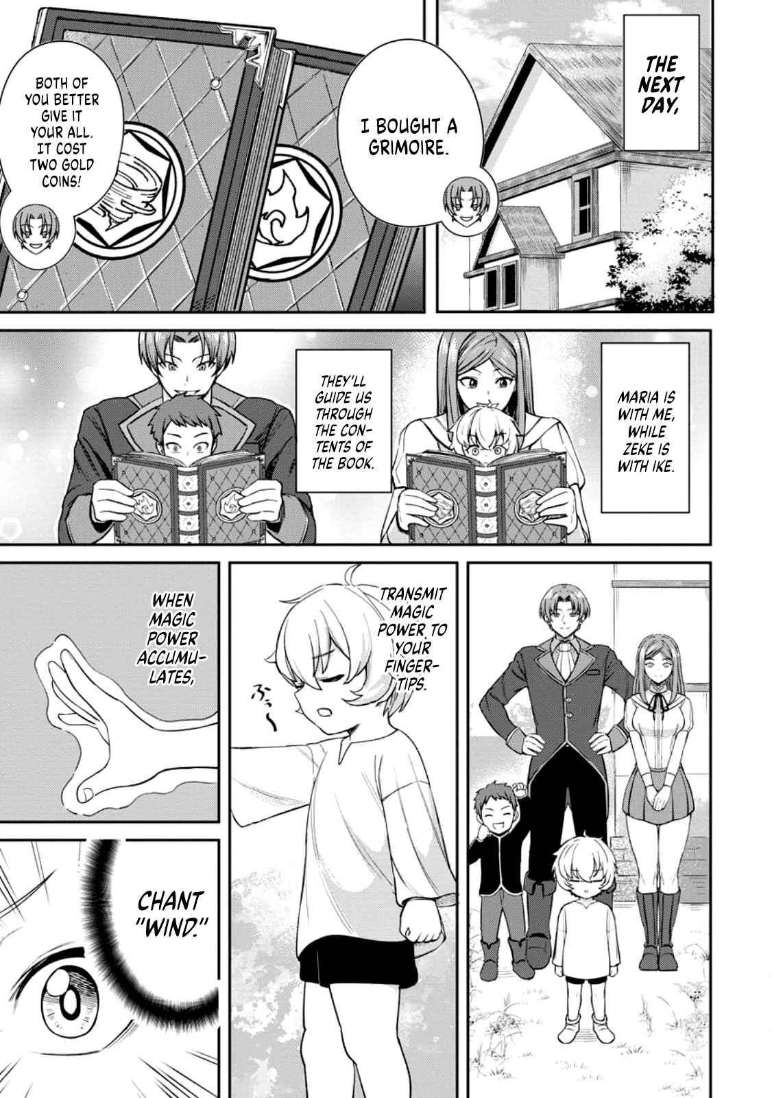 That Time I Got Reincarnated With Talent ~I’Ll Work Hard Even If I Go To Another World~ Chapter 1.3 - Page 9 in English
