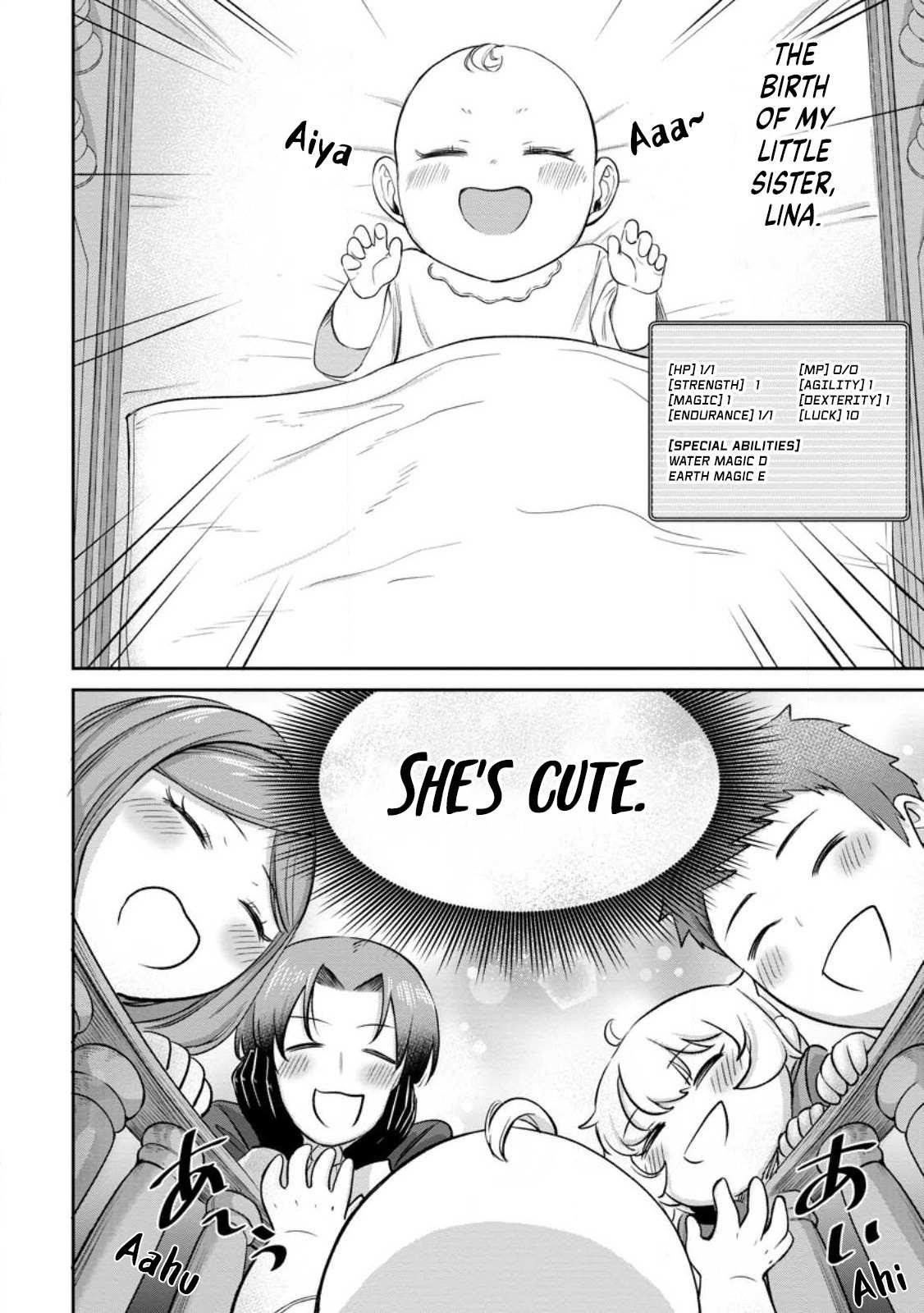 That Time I Got Reincarnated With Talent ~I’Ll Work Hard Even If I Go To Another World~ Chapter 2.2 - Page 6 in English