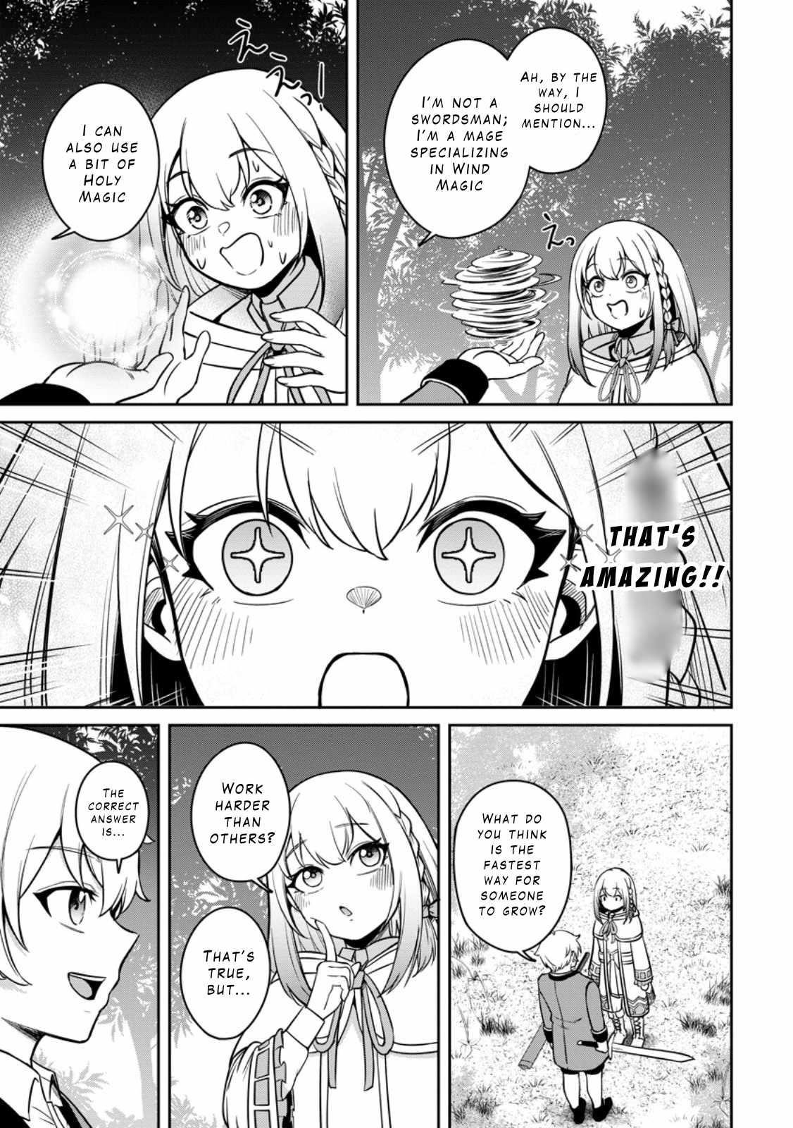 That Time I Got Reincarnated With Talent ~I’Ll Work Hard Even If I Go To Another World~ Chapter 8 - Page 7 in English