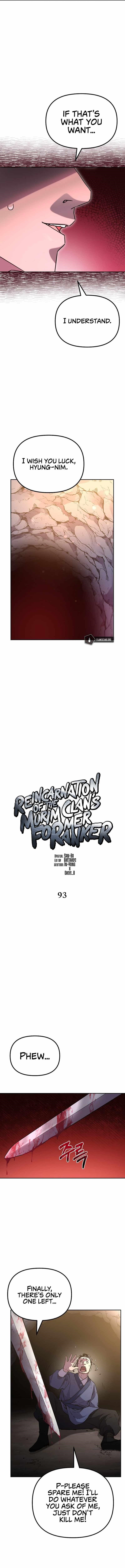 Reincarnation of the Murim Clan’s Former Ranker Chapter 93 - Page 3 in English