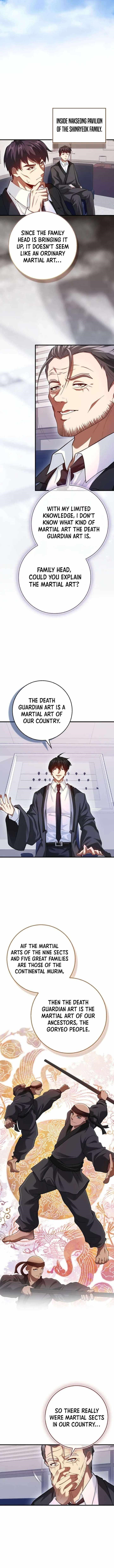 RETURN OF THE MARTIAL ARTS GENIUS Chapter 121 - Page 8 in English
