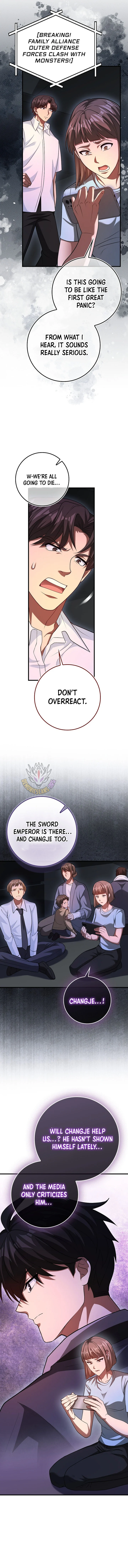 RETURN OF THE MARTIAL ARTS GENIUS Chapter 125 - Page 8 in English