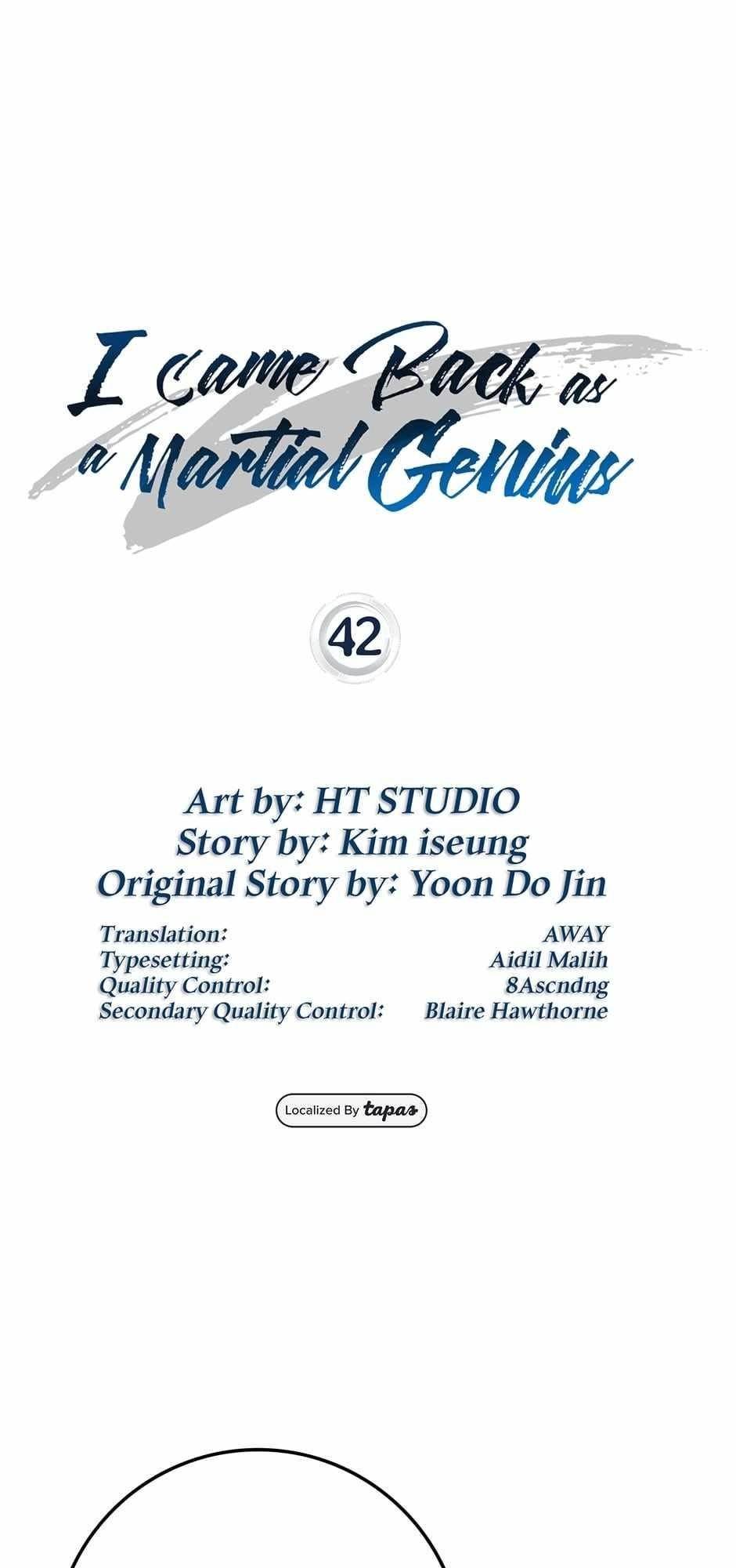 RETURN OF THE MARTIAL ARTS GENIUS Chapter 42 - Page 19 in English