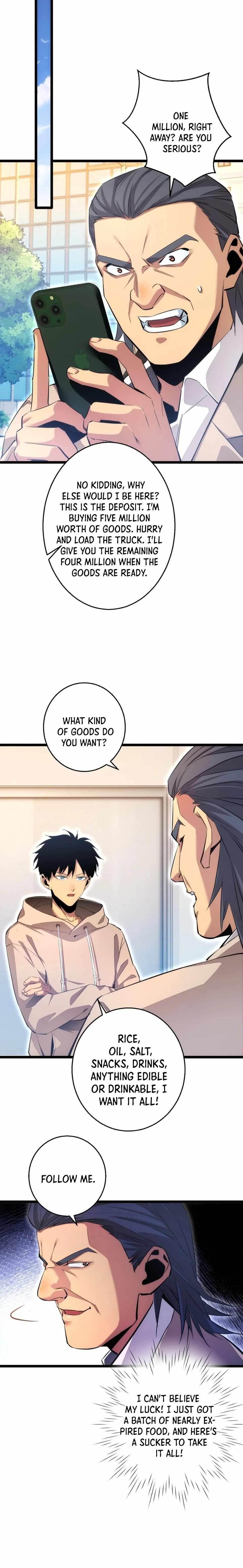 Rebirth in the End Times: I Reached the Top by Opening Boxes Chapter 4 - Page 5 in English