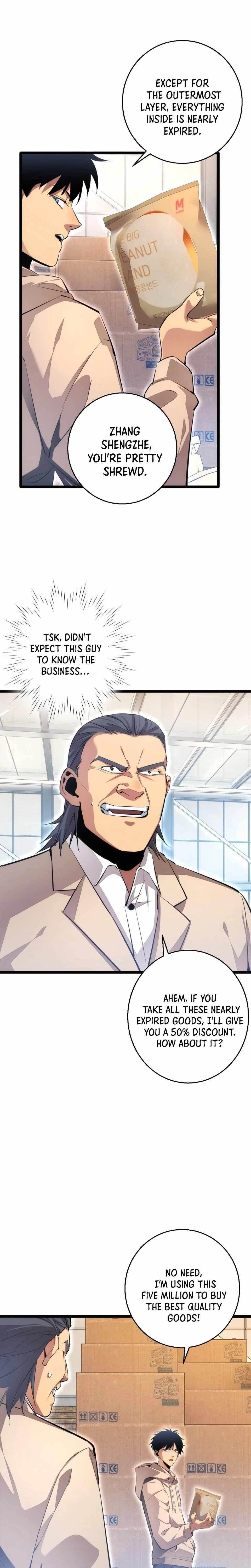 Rebirth in the End Times: I Reached the Top by Opening Boxes Chapter 4 - Page 7 in English