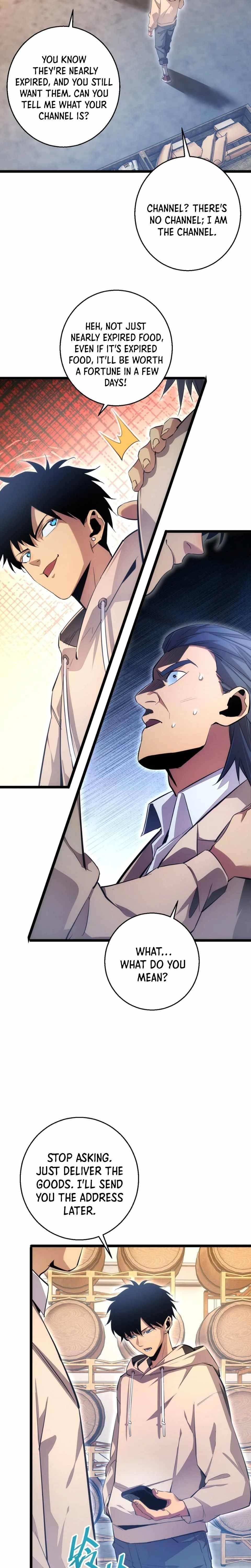 Rebirth in the End Times: I Reached the Top by Opening Boxes Chapter 4 - Page 9 in English