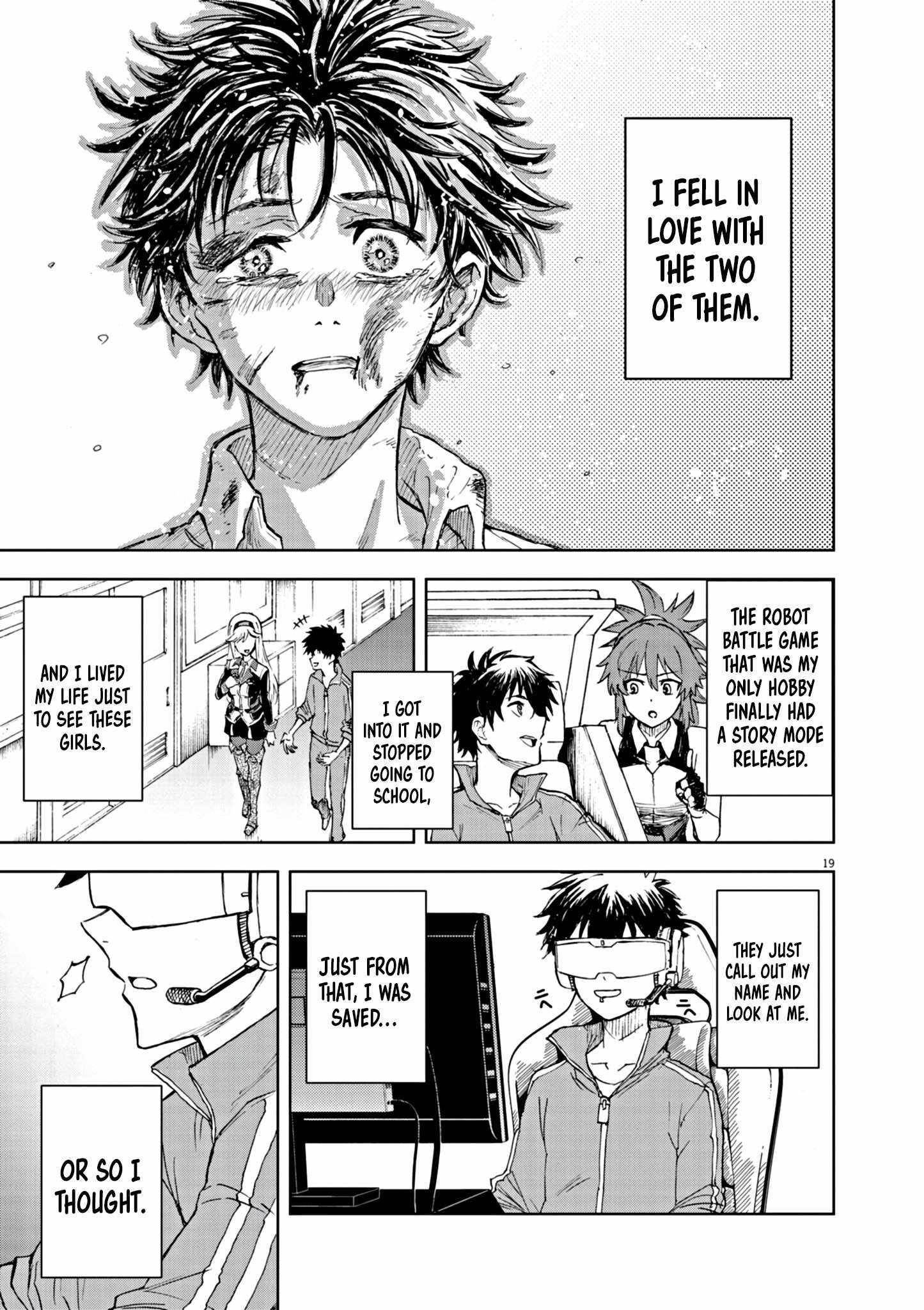 The Strongest Knight in the World, in an Attempt to Save the Heroines Who Were Destined to Die, Decided to Become the Strongest in Another World as Well: Flowers in Both Hands, Swords in Both Hands Chapter 1 - Page 17 in English