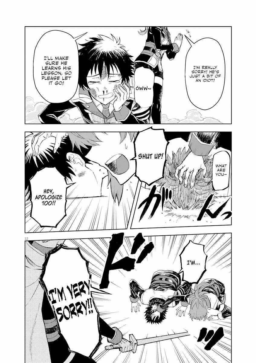 The Strongest Knight in the World, in an Attempt to Save the Heroines Who Were Destined to Die, Decided to Become the Strongest in Another World as Well: Flowers in Both Hands, Swords in Both Hands Chapter 2 - Page 12 in English