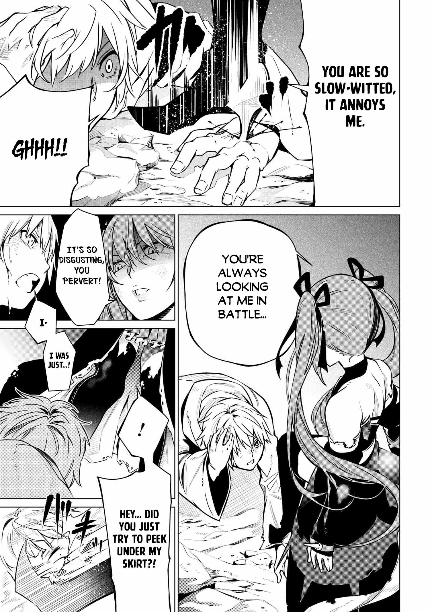 SSS Rank Dungeon De Knife Ichihon Tewatasare Tsuihou Sareta Hakuma Doushi Chapter 1 - Page 27 in English