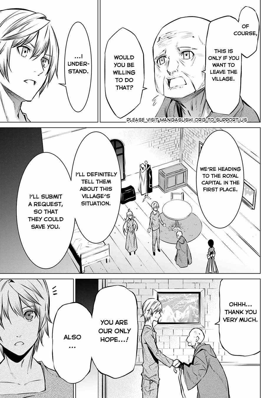 SSS Rank Dungeon De Knife Ichihon Tewatasare Tsuihou Sareta Hakuma Doushi Chapter 10.1 - Page 15 in English