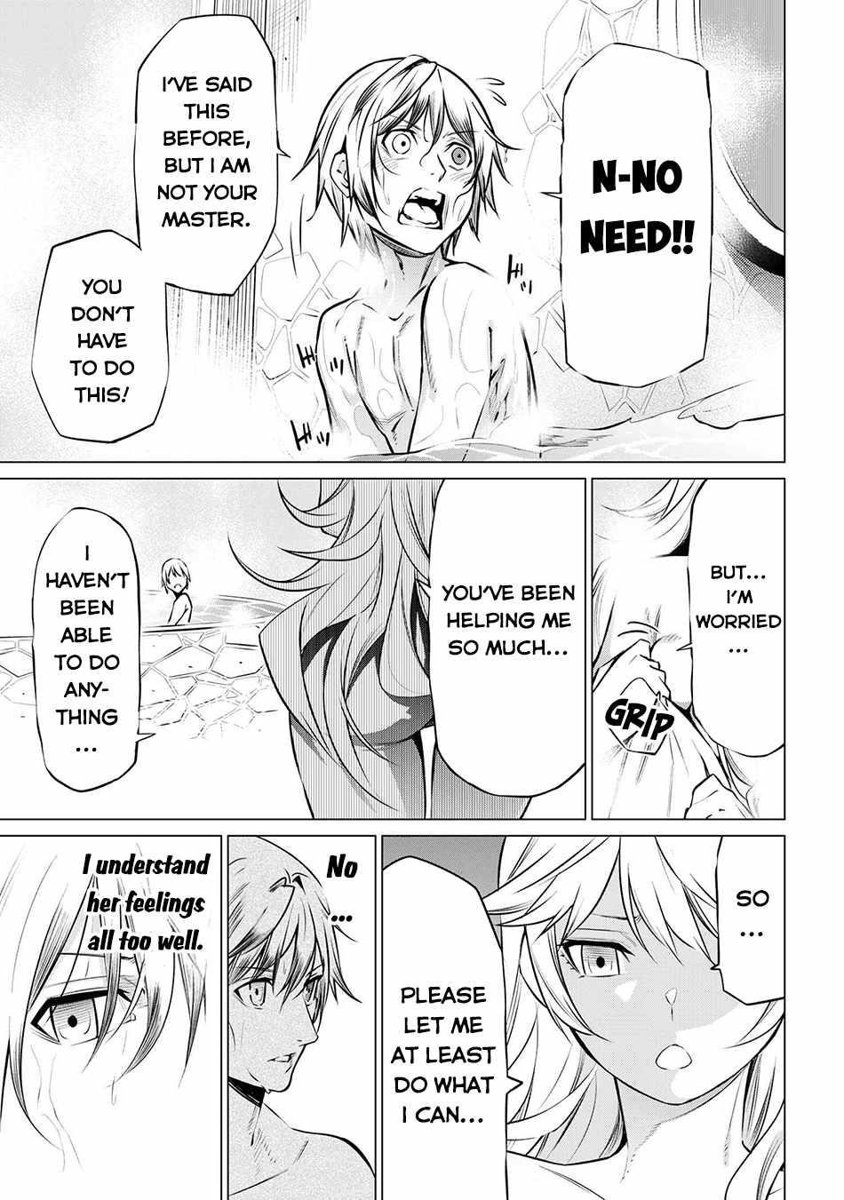 SSS Rank Dungeon De Knife Ichihon Tewatasare Tsuihou Sareta Hakuma Doushi Chapter 10.1 - Page 3 in English