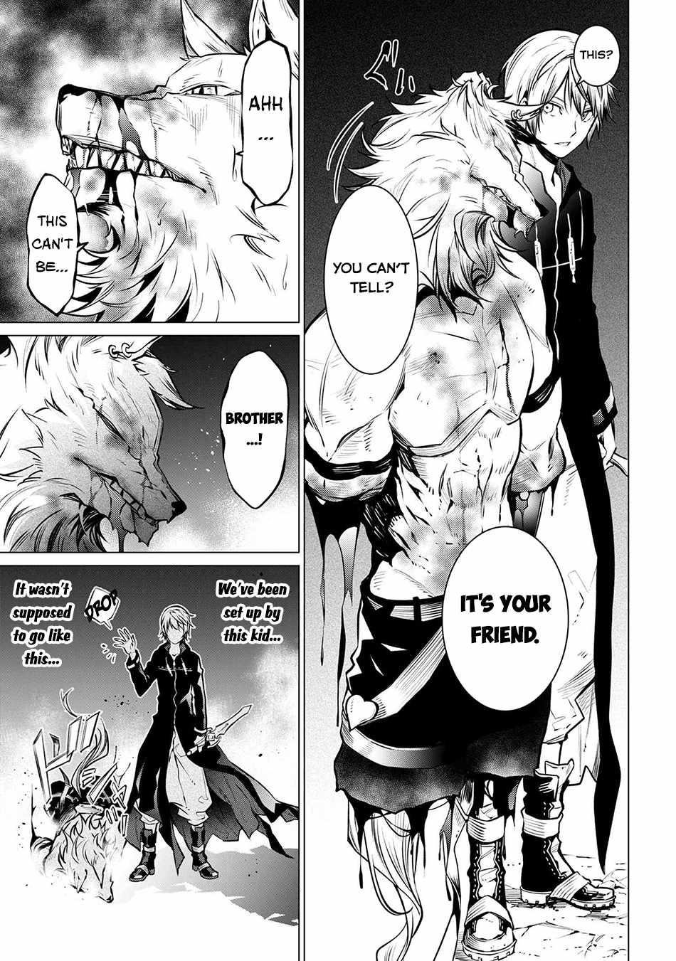SSS Rank Dungeon De Knife Ichihon Tewatasare Tsuihou Sareta Hakuma Doushi Chapter 11.1 - Page 11 in English