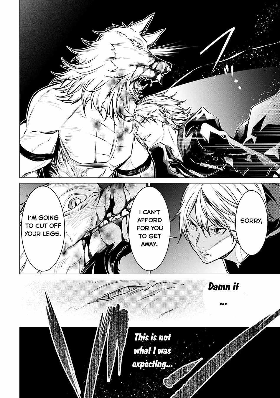 SSS Rank Dungeon De Knife Ichihon Tewatasare Tsuihou Sareta Hakuma Doushi Chapter 11.1 - Page 12 in English