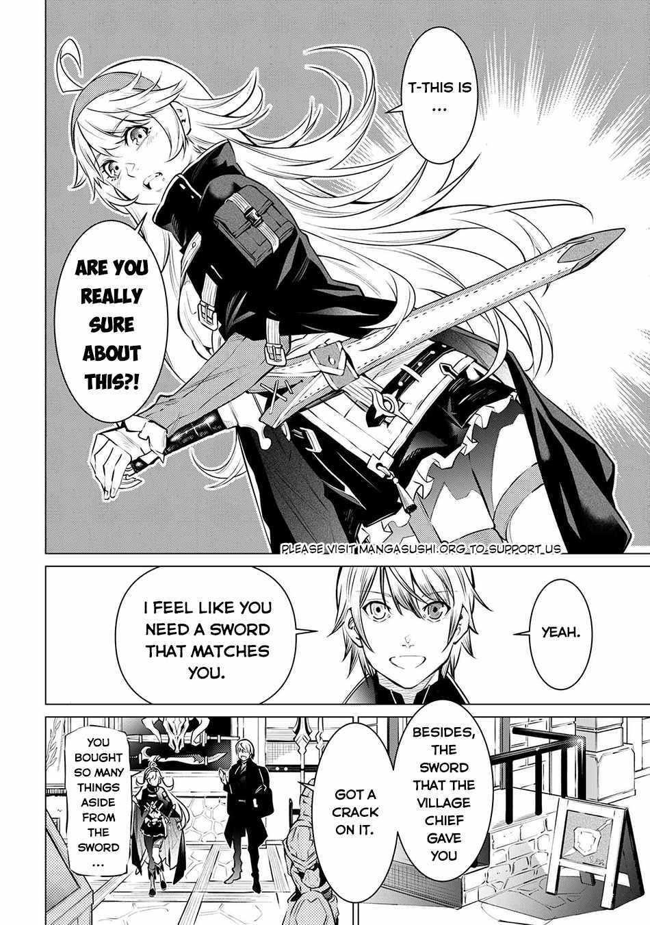 SSS Rank Dungeon De Knife Ichihon Tewatasare Tsuihou Sareta Hakuma Doushi Chapter 14.2 - Page 5 in English