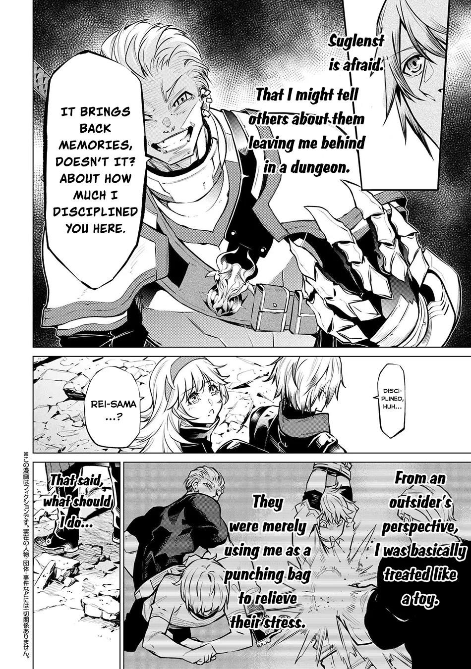 SSS Rank Dungeon De Knife Ichihon Tewatasare Tsuihou Sareta Hakuma Doushi Chapter 15 - Page 14 in English