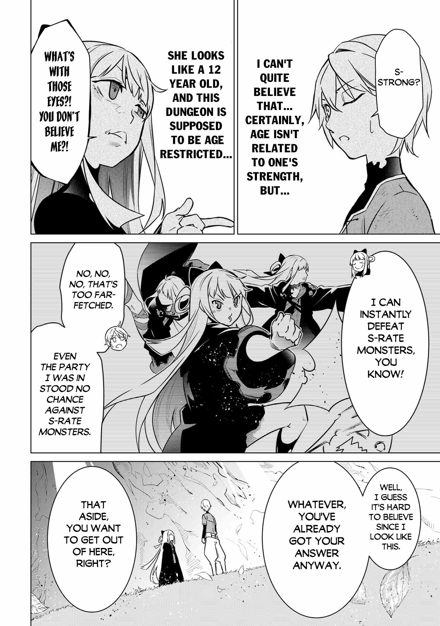 SSS Rank Dungeon De Knife Ichihon Tewatasare Tsuihou Sareta Hakuma Doushi Chapter 2.1 - Page 12 in English