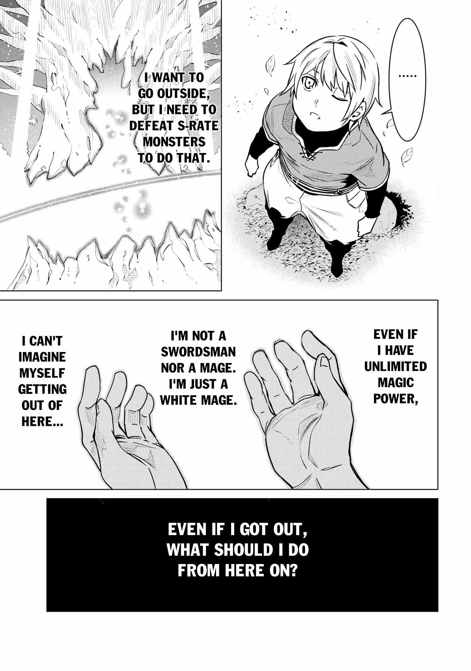 SSS Rank Dungeon De Knife Ichihon Tewatasare Tsuihou Sareta Hakuma Doushi Chapter 2.1 - Page 13 in English