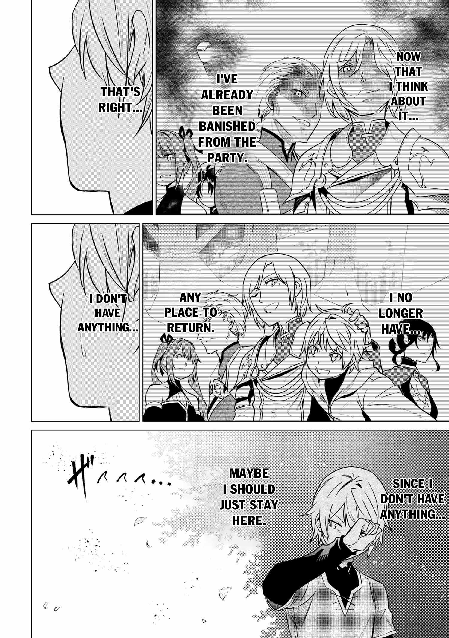 SSS Rank Dungeon De Knife Ichihon Tewatasare Tsuihou Sareta Hakuma Doushi Chapter 2.1 - Page 14 in English